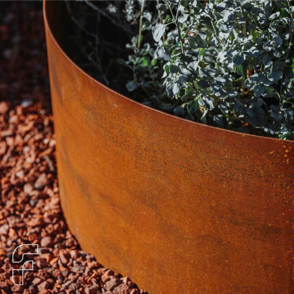 Rectangular Planetrs Steel Garden Planters | Circular, Square & Rectangular | Formline ...