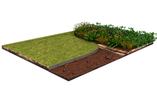 Formline Flexible Landscape Edging 185mm