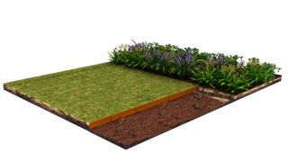 Formline Rigid Landscape Edging 185mm