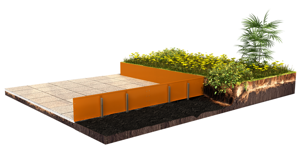 Line Edging Formline Rigid Landscape Edging 550mm – Formline Landscape Edging