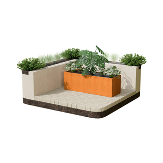 Formline Rectangular Planter – 600mmH